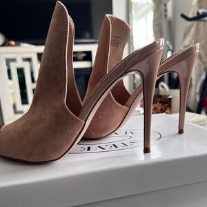 Steve Madden Sinful Nude Heels